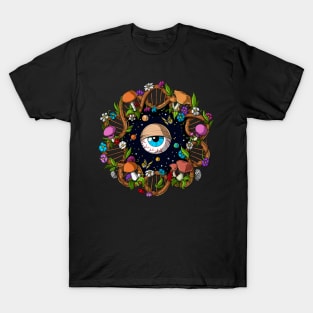 Magic Mushrooms DNA Chain T-Shirt